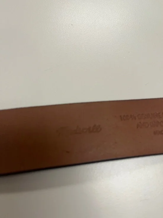 Madewell Women’s Classic Brown Leather Belt - size small - Picture 5 of 16